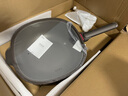 OOU不粘锅炒锅平底煎炒锅多功能家用【钛轻锅】燃气电磁炉适用32CM 实拍图