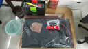 高档仿乌金石茶盘家用茶台沥水盘茶托盘茶具2025新款茶海套装干泡 大号千里江山茶盘（蓄排两用） 实拍图