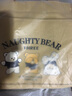 鹏境帆布手提包外出简约小巧饭袋包立体手拎包通勤加厚上班便当宝妈 搞怪小熊小方包【卡其色】 实拍图