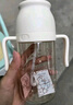 小土豆（potato）儿童水杯PPSU带吸管重力球大宝宝开学饮水杯 300ml 奶白色 实拍图
