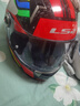 LS2头盔358-370-353镜片彩色高清镜片原装配件 FF358-FF300-FF396透明镜片 实拍图