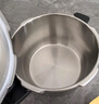 苏泊尔（SUPOR）304不锈钢7.0L压力锅24cm【5-7人可用】快煮防爆高压锅电磁炉通用 实拍图