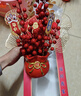 新新精艺新年装饰福桶元旦装饰摆件乔迁之喜装饰氛围布置发财果纳福年宵花 实拍图