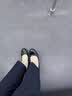 尤克达蒂（yookdd）单鞋女软底久站不易累浅口皮鞋中跟粗跟黑色皮鞋面试空姐鞋小皮鞋 黑色 【优质版】 38 实拍图