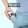 京东京造钛健康保温杯 口袋杯【内外纯钛】男女高端礼品水杯子 蓝色 270ml 实拍图
