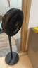 美的（Midea）【超级单品】七叶轻音立式电风扇家用柔风落地扇台式桌面小型风扇大风量节能摇头宿舍电扇 SAF30AB 实拍图