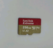 闪迪（SanDisk）256GB TF(MicroSD)内存卡 4K极速金卡A2 V30 U3行车记录仪 运动相机无人机 监控存储卡 读190MB/s 实拍图
