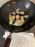 RIVER LIGHT日本极牌进口铁锅少油烟32cm轻量炒锅无涂层炒菜锅电磁炉燃气通用 实拍图