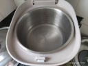 美的（Midea）低糖电饭煲0涂层米汤分离电饭锅4-5-6个人家用316L不锈钢内胆多功能降还原糖微压养生蒸米饭锅 健康低糖无涂层【行业爆款】 4L 实拍图