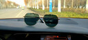 威古氏（VEGOOS）尼龙太阳镜时尚潮男经典飞行员蛤蟆镜型男开车专用驾驶墨镜3181 金框绿灰片 实拍图