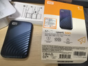 西部数据(WD)1TB NVMe 移动固态硬盘（PSSD）My Passport随行SSD type-c接口 1050MB/s 手机直连笔记本两用 实拍图