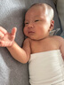 babycare婴儿护肚围新生儿童宝宝护肚子脐带防着凉奶酪白2条装16*17cm 实拍图