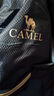 骆驼（CAMEL）轻便双肩背包男纯色折叠包户外休闲旅行登山包女 133DB02006 黑色 实拍图