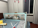 AOTGSSE爱蒂逊三面床围栏婴儿童床挡板床上防摔床围挡安全护栏床边床护栏 薄荷绿萌萌车 三面装 【更安全】 1.8米床【1.8+2.0+2.0】稳固无缝 实拍图