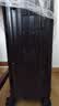 乌尼莫克（Uniamog）德国品牌登机箱行李箱全铝镁合金旅行箱金属拉杆箱小型密码箱皮箱 曜岩黑-旗舰款 升级加厚防刮耐磨 25英寸 /弹簧减震万向轮+一键刹车 实拍图