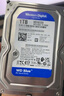 西部数据（WD）台式机械硬盘 WD Blue 西数蓝盘 1TB 5400转 64MB SATA CMR垂直 电脑硬盘 3.5英寸 WD10EARZ 实拍图