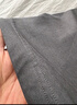 无印良品（MUJI）男式天竺编织圆领短袖T恤男士打底衫男款休闲上衣夏季男装 深灰色 L (175/100A) 实拍图