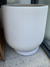 花盆绿植盆栽百搭欧式创意型树脂花盆阳台户外龟背竹绿植大花盆 酒杯盆300【33.5*36.5】送托盘 一套装 实拍图