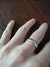 飒雅 素圈戒指男潮简约男士指环单身男生戒子小众时尚饰品520礼物男戒 素圈(单个) 15号 （5MM宽） 实拍图