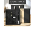 ujia 笔记本本子礼盒套装定制商务办公文具会议记事本高端教师节礼物伴手礼企业可定制 礼盒装三件套 实拍图