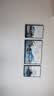Sixpoetry 客厅装饰画现代简约沙发背景墙壁画轻奢三联晶瓷画大气高档挂画 家和万事兴（铝合金外框） 晶瓷画左右35*50+中间70*50亮面 实拍图