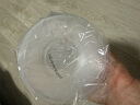 云蕾一次性塑料饭盒餐盒外卖打包盒家用便当透明圆碗露营380ml*30只 实拍图