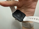 荣耀亲选 Haylou Watch 智能手表 1.95吋AMOLED轻薄全面屏 户外运动卫星定位 全天健康监测 星光白 送女友 实拍图