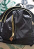 【热巴平替款】女双肩包尼龙布防水迷你小包休闲百搭旅行背包 黑色 小包 实拍图