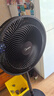 美的（Midea）【超级单品】七叶轻音立式电风扇家用柔风落地扇台式桌面小型风扇大风量节能摇头宿舍电扇 SAF30AB 实拍图