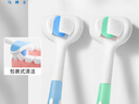 马博士儿童牙刷三面软毛0-2-3-6-12岁以上小孩3D宝宝刷牙蓝色单支牙刷 实拍图