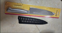 十八子作多用刀家用菜刀厨房切片切菜刀加长款水果刀大号切西瓜寿司料理刀 全不锈钢多用刀（送削皮刀） 实拍图