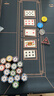 BR 德州扑克黏土筹码俱乐部棋牌室专用麻将德扑筹码套装14克粘土 1.2米高端德州桌布【6人位】 实拍图