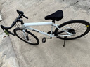 Jeep吉普公路自行车碟刹变速自行车男女学生公路车竞技代步车-RS730 RS730-公路把-皎月白-铝合金 L码（适合身高175-190cm） 24速-休闲运动(基础款) 实拍图