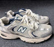 NEW BALANCE NB530官方老爹鞋男鞋女鞋情侣复古网鞋夏季透气网面运动休闲鞋 米白/金属银MR530KA 建议拍小半码 38 (脚长23.5cm) 实拍图