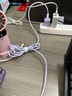 倍思小酷 苹果充电器氮化镓pd20W快充 适用iPhone16e/15ProMax14/13/12/11iPad手机Type-C插头 紫色 实拍图