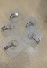 挂钩强力粘胶墙壁挂墙上承重吸盘无痕钉架厨房免打孔勾子粘贴粘钩 强力挂钩【5支装特惠款】 实拍图