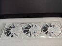 讯景（XFX）AMD RADEON RX 9070 XT 雪狼 16GB 白色 全新电竞游戏设计智能学习台式电脑独立显卡  实拍图