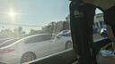 拽猫汽车车窗遮阳帘侧窗防晒滑轨式车载窗帘车窗防蚊网隐私遮阳挡 实拍图