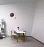 莱美汇餐桌小户型家用现代简约餐桌椅休闲快餐厅桌椅组合饭桌长方形桌子 暖白色120*60 一桌四椅 实拍图
