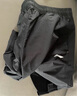 李宁（LI-NING）运动短裤男夏季透气薄款宽松休闲户外速干跑步健身冰丝五分裤3XL 实拍图