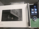 美的（Midea）微烤炸一体机家用变频微波炉烤箱空气炸平板23L900W不锈钢内胆石墨烯烤管（C3F6） 实拍图