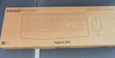 罗技（Logitech）MK346P 企业级无线办公键鼠套装（MK345造型） 电脑笔记本办公键鼠套装 全尺寸带手托   黑色 实拍图
