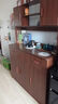 府立实木餐边柜靠墙一体酒柜茶水柜厨房橱柜客厅置物柜子储物柜收纳柜 【宽操作台】胡桃色83*41.5*171.5 送工具自行安装 实拍图