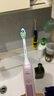飞利浦（PHILIPS）【肖战推荐】电动牙刷钻石3系 生日礼物 成人情侣款送男生/女友 微泡水流 HX5171/04淡粉色 实拍图
