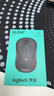 罗技（Logitech）M221 轻音鼠标 无线鼠标 办公鼠标 对称鼠标 带无线微型接收器 薄荷绿 实拍图