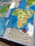 世界知识地图（防水 耐折 撕不烂地图） 0.96米*0.65米 实拍图