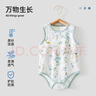 贝肽斯婴儿衣服包屁衣夏季薄款新生儿宝宝优可丝无袖背心连体哈衣 实拍图