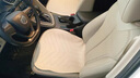 乔氏汽车坐垫汽车四季通用坐垫主驾驶单片后排座椅垫货车垫 米色-主副驾驶装-四季透气 镭射冲孔 实拍图