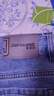 真维斯（Jeanswest）王一博代言牛仔裤男春秋季新款舒适修身直筒高端潮牌休闲长裤子男 蓝色【夏款】 38 码(2尺9) 实拍图