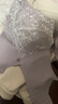 梦芭蒂（Moonbadi）内衣女刺绣蕾丝乳胶文胸大胸显小显瘦薄款无钢圈聚拢防下垂胸罩 实拍图